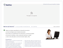 Tablet Screenshot of meditec-net.com.ar